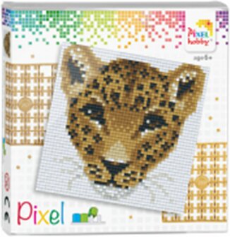 Pixel set Luipaard/ Pixelhobby
