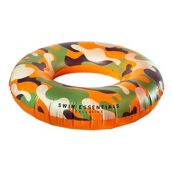 Opblaasbare Camouflage Zwemband Groot - 90 cm Swim Essentials