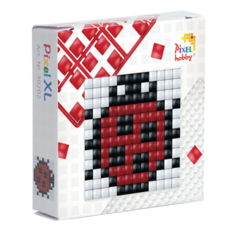Pixel XL doosje Lieveheersbeestje / Pixelhobby