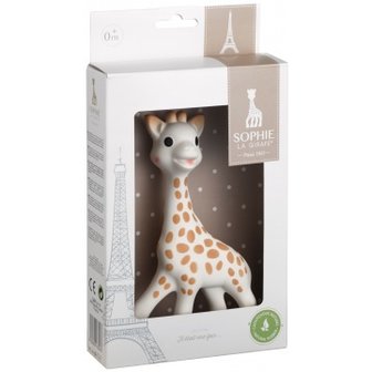 Sophie de giraf bijtspeeltje in witte geschenkdoos / Sophie de giraf