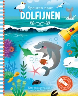 Zaklampboek- Speuren naar dolfijnen / Lantaarn