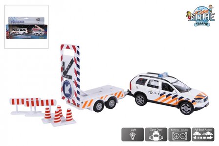 Volvo politieauto met bebakening / Kids Globe