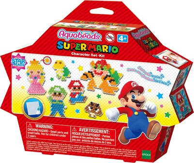 Super Mario Character Set/ Aquabeads