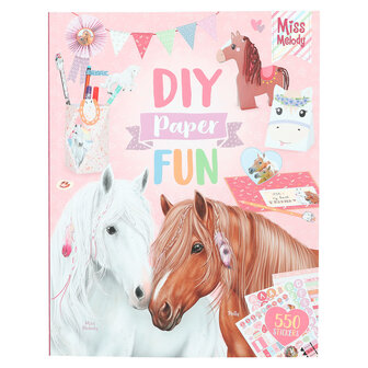 DIY Paper Fun Book / Miss Melody