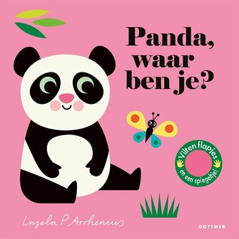 Flapjesboek: Panda, waar ben je (karton). 2+