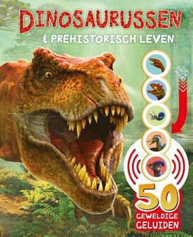 Geluidenboek Dinosaurussen &amp; prehistorie