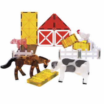 Farm animals 25 piece set / Magna-Tiles