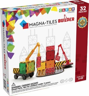 Builder - 32 onderdelen / Magna-Tiles