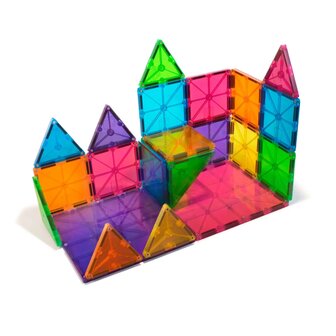 Clear Colors 32 Piece Set / Magna-Tiles