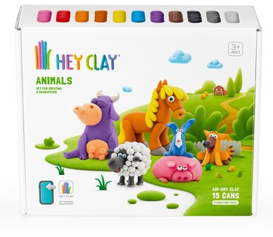 Klei Animals 15 cans / HeyClay