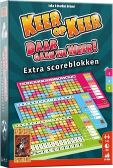 Keer op Keer scoreblokken  (level 5,6,7) / 999 Games