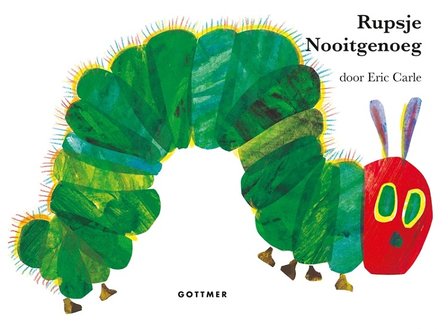 Rupsje Nooitgenoeg (karton). 3+