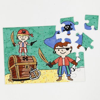 Puzzel, piraten