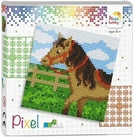 Pixel set Paard/ Pixelhobby
