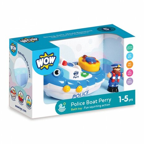Police Boat Perry / WOW Toys 2