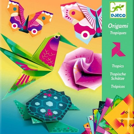 Origami Tropische dieren / Djeco 1