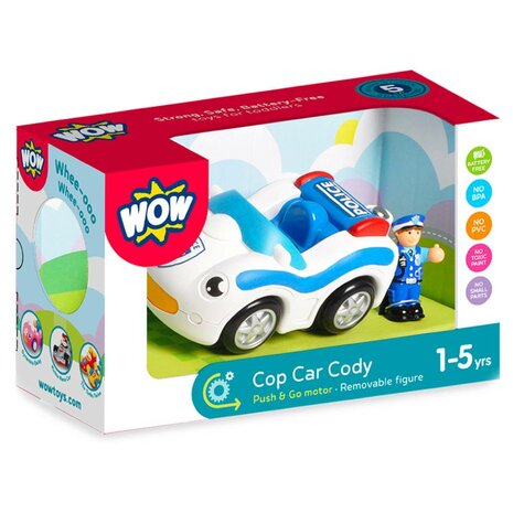 Politieauto Cop Car Cody / WOW Toys