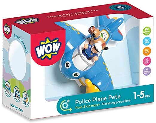 Police Plane Pete vliegtuig / WOW Toys
