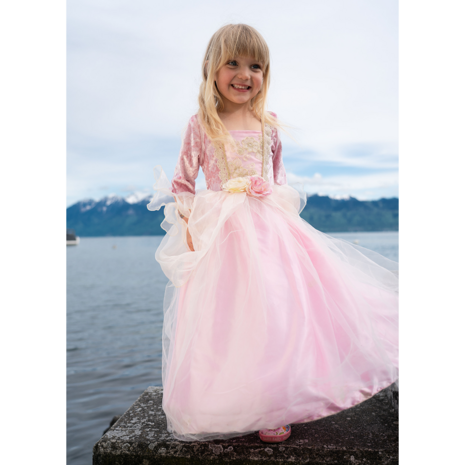 Prinsessenjurk roze  (5-6 jaar) / Great Pretenders