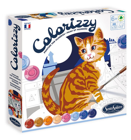 Schilderen op nummer Katten Colorizzy / SentoSphère
