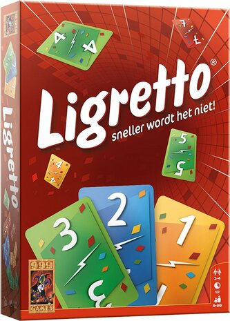 Ligretto rood  999 Games