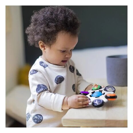 Rammelaar Curiosity Clutch Sensory Toy / Baby Einstein