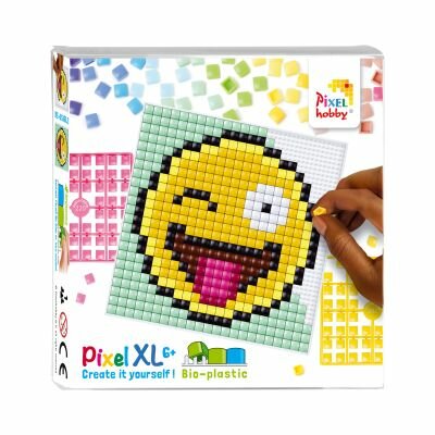 Pixel XL set Smiley knipoog / Pixelhobby