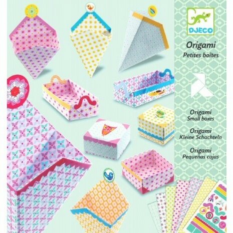 DJ08774 Kirigami petites boîtes Origami kleine doosjes Djeco