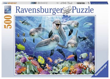 Dolfijnen puzzel (500 st) / Ravensburger