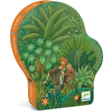 Puzzel In de Jungle (54 st.) / Djeco