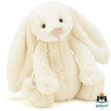 Konijn Bashful Cream Bunny Baby / JellyCat