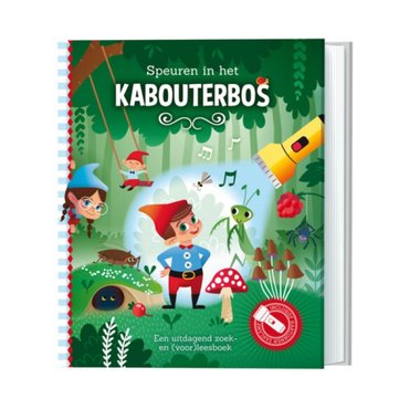 Zaklampboek- Speuren naar Kabouterbos / Lantaarn