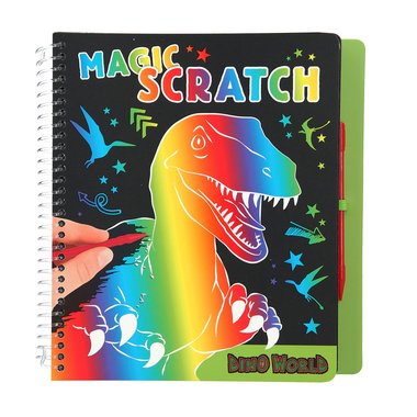 Magic Scratch boek / Dino World