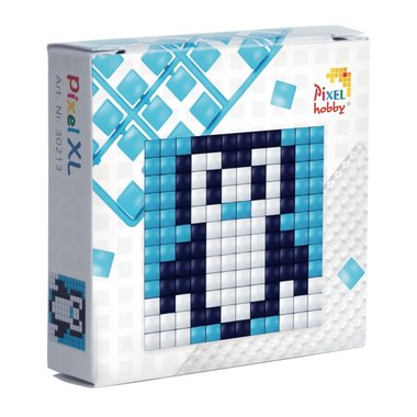 Pixel XL doosje Pinguin / Pixelhobby