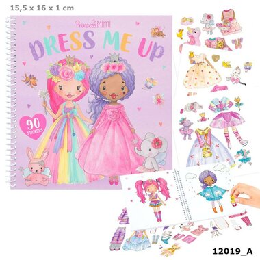 Dress Me Up stickerboek (12019) / Princess Mimi