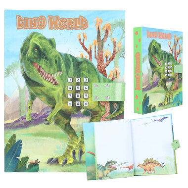 Dino dagboek met geheime code / Dino World