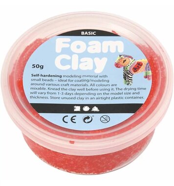 Foam Clay rood / Foam Clay