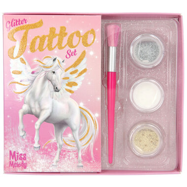 Glitter tatoeage set (12032) / Miss Melody