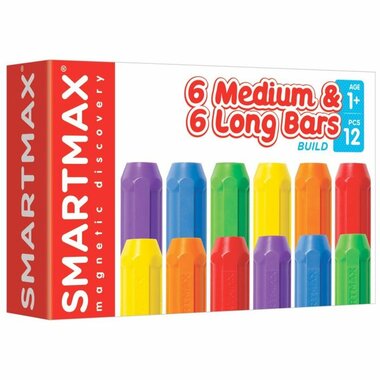 SmartMax - Xtension Set - 6 korte en 6 lange staven