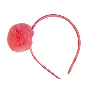 Haarband pompom roze / Global Affairs