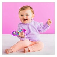 Rammelaar Rattle and Shake Barbell Toy - purple / Bright Starts