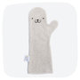 Washand Zeehond Seal (grijs) / Baby Shower Glove