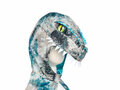 Dino Raptor cape (5-6 jaar) / Great Pretenders