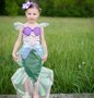 Zeemeerminnen jurk blauw/lila (7-8 jaar) / Great Pretenders