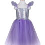 Sequins Princess jurk, Lila (5-6 jaar) / Great Pretenders