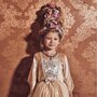 Gouden Elisabeth jurk (8-10 jaar) / Souza