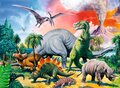 Puzzel Tussen de dinosauriers (100 XXL) / Ravensburger