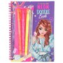 Neon Doodle kleurboek met neon stiften / TOPModel